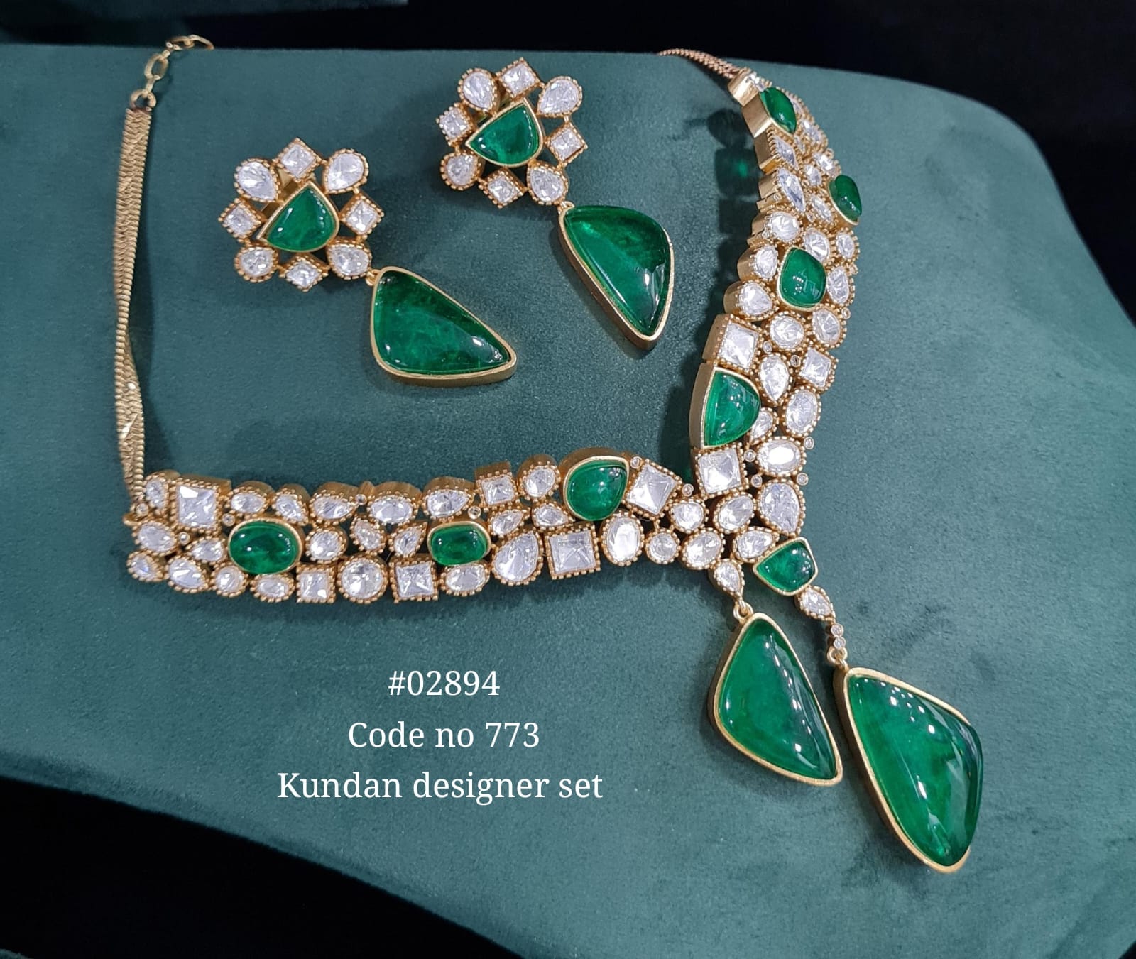 Kundan necklace 02894