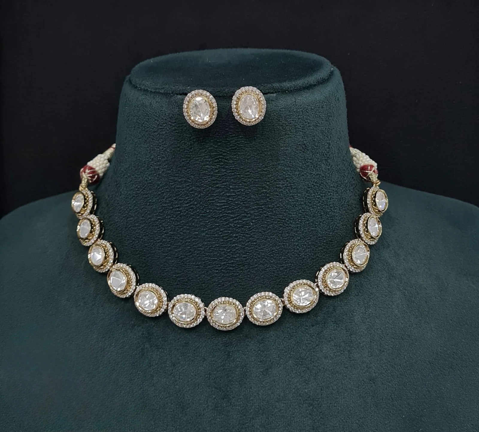Kundan Necklace 09313 - 2