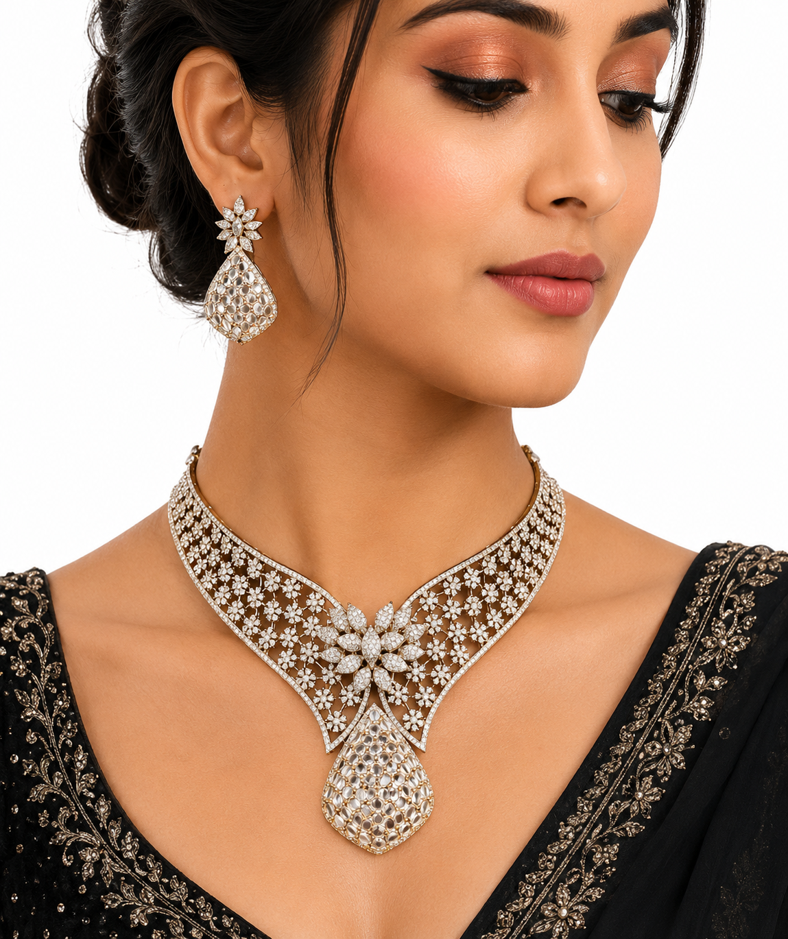 Cz Necklace 10138 - 11