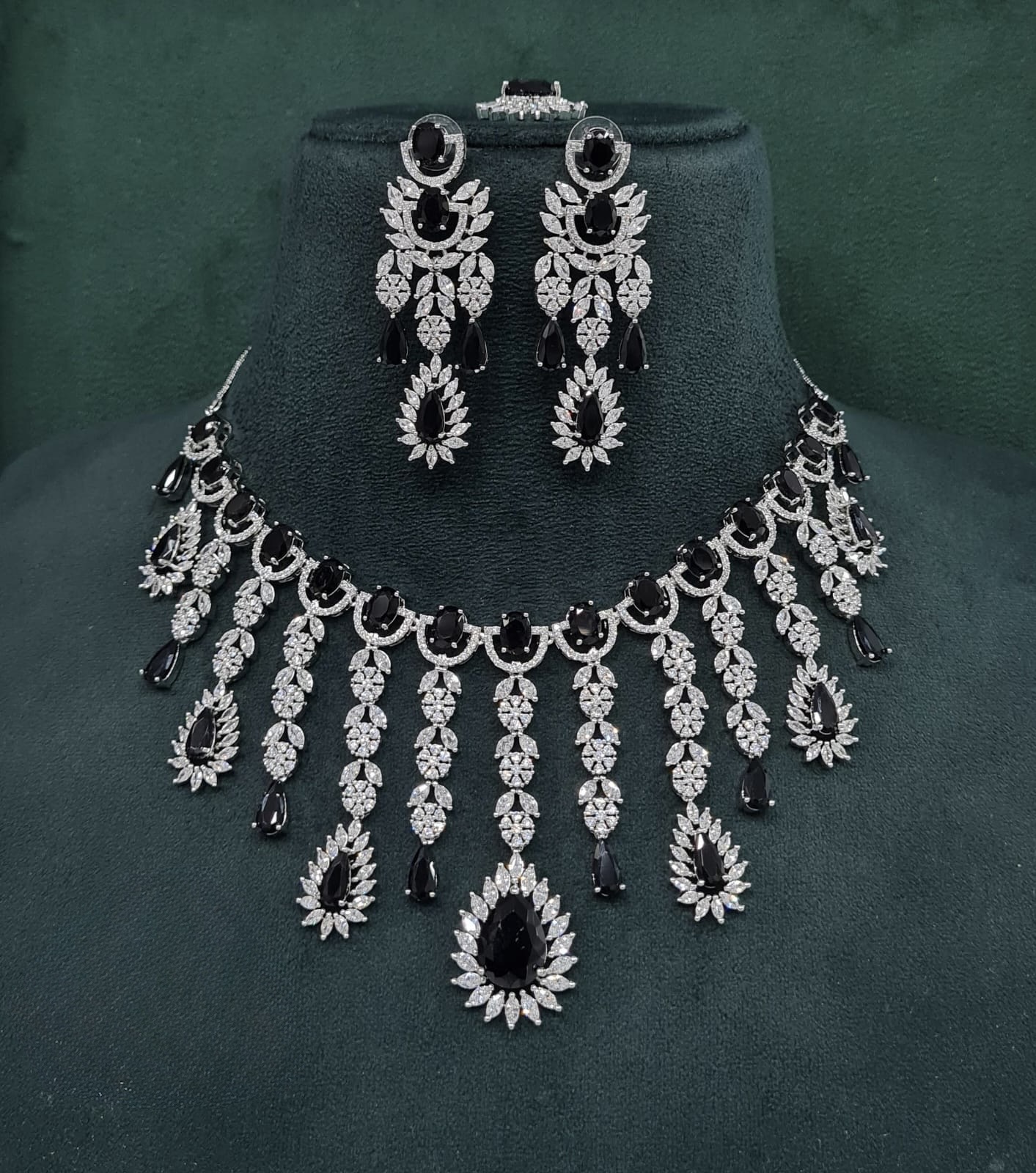 Cz Necklace 09327 - 16