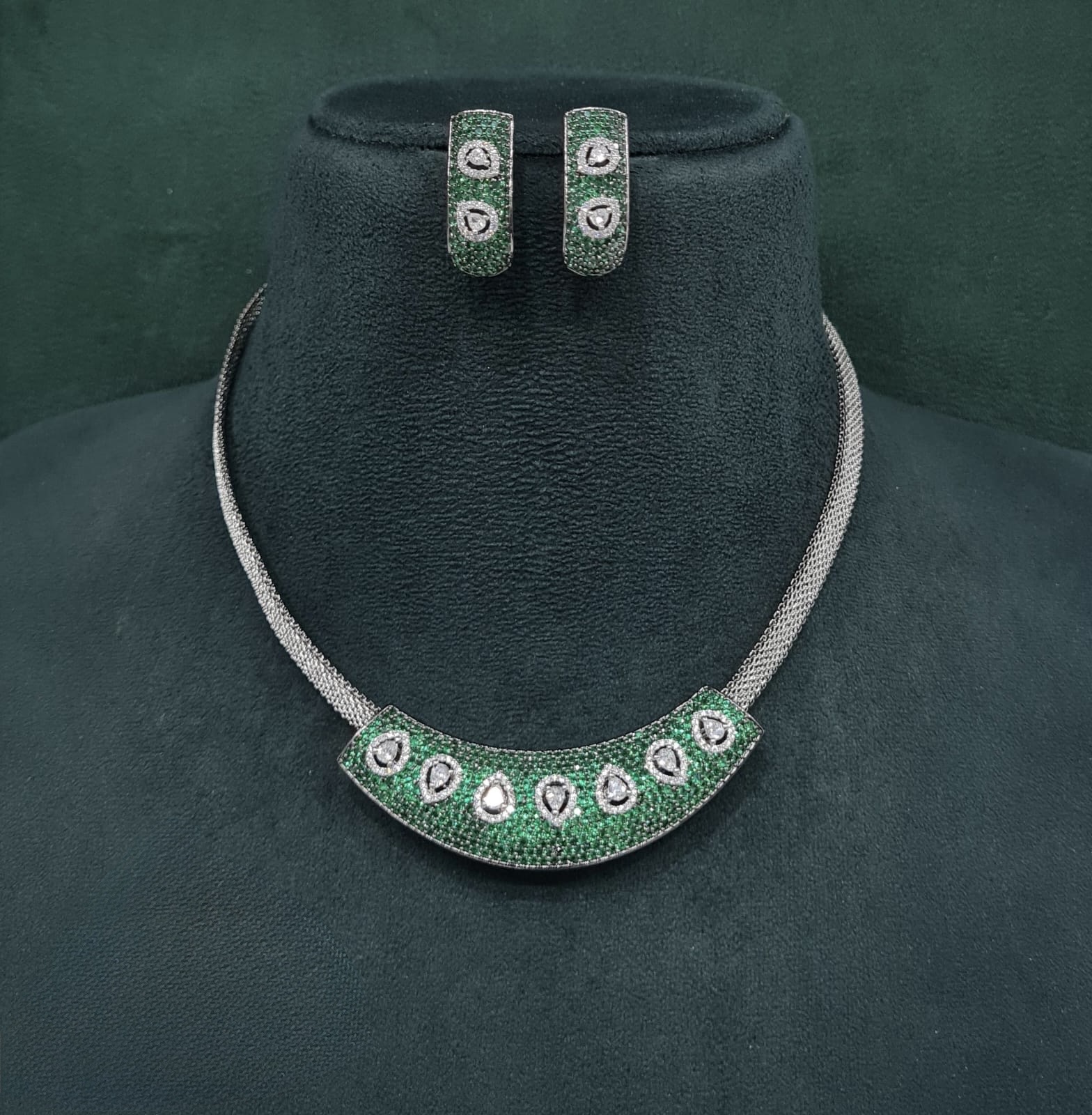 Cz Necklace 10107 - 8