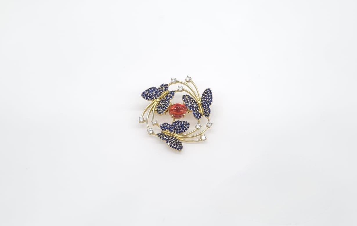 Cz Brooch 10571 - 20