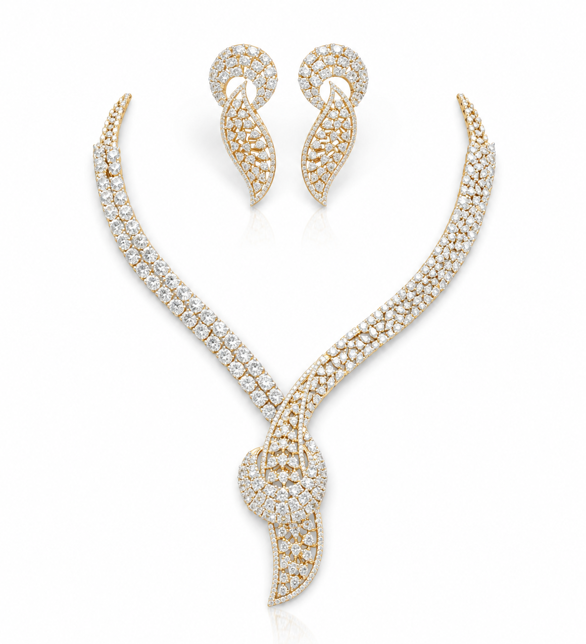 Cz Necklace 10338