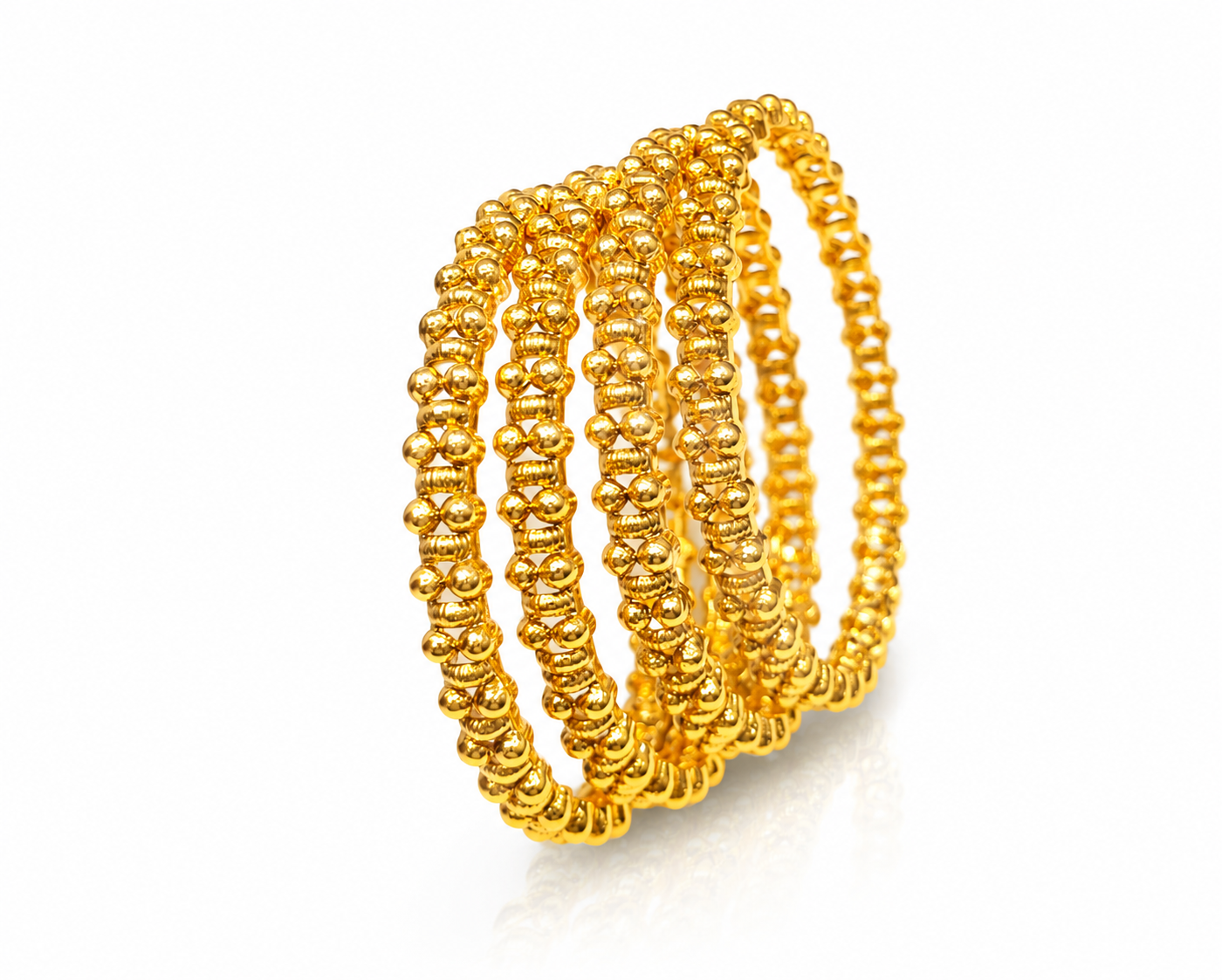 Antique Bangles 4 pc 02337 - 2
