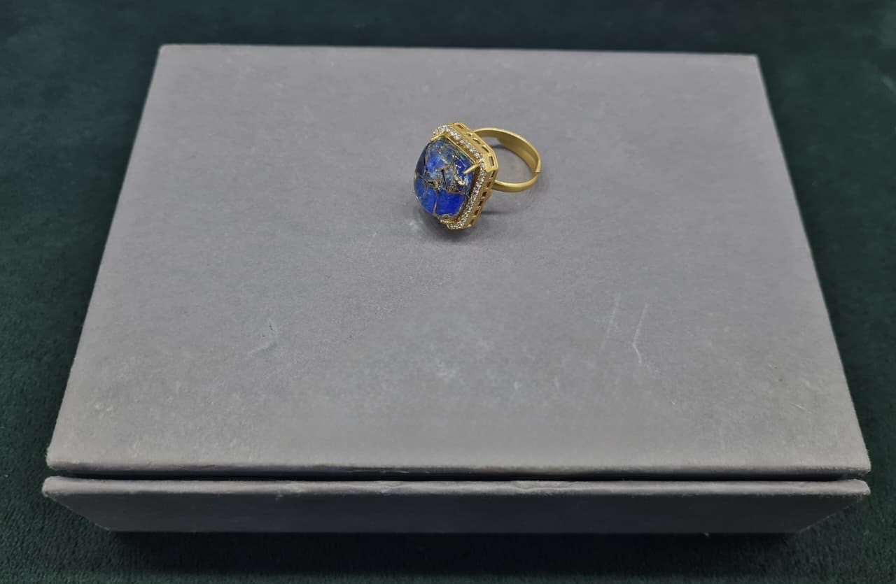 Kundan finger Ring 00261 - 6