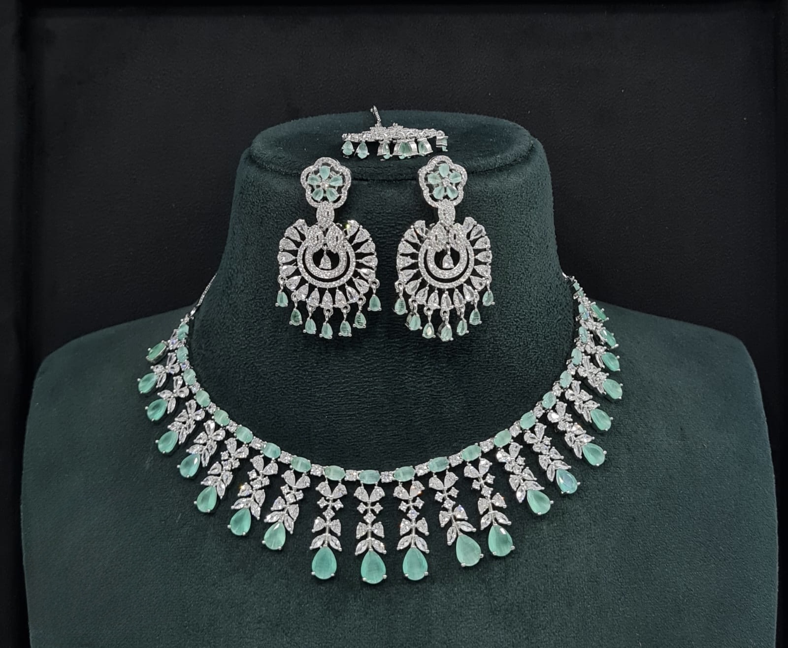 Cz Necklace 10256 - 9