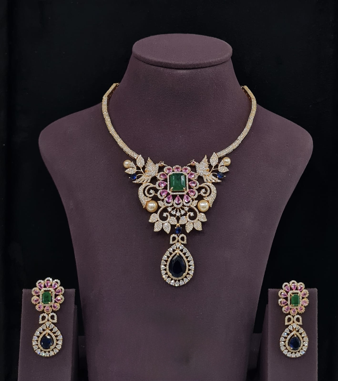 Cz Necklace 10637 - 5