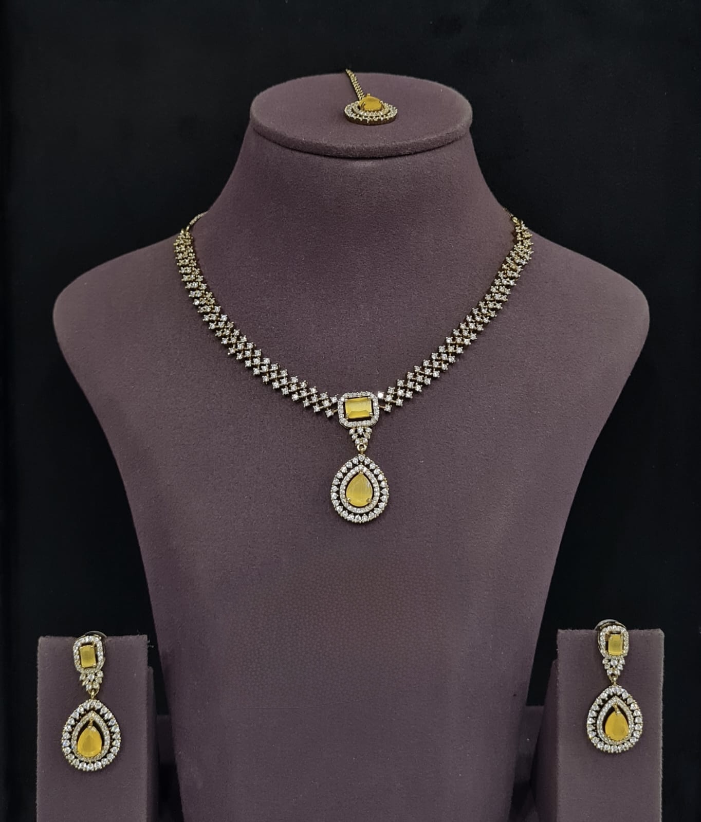 Cz Necklace 11342 - 9