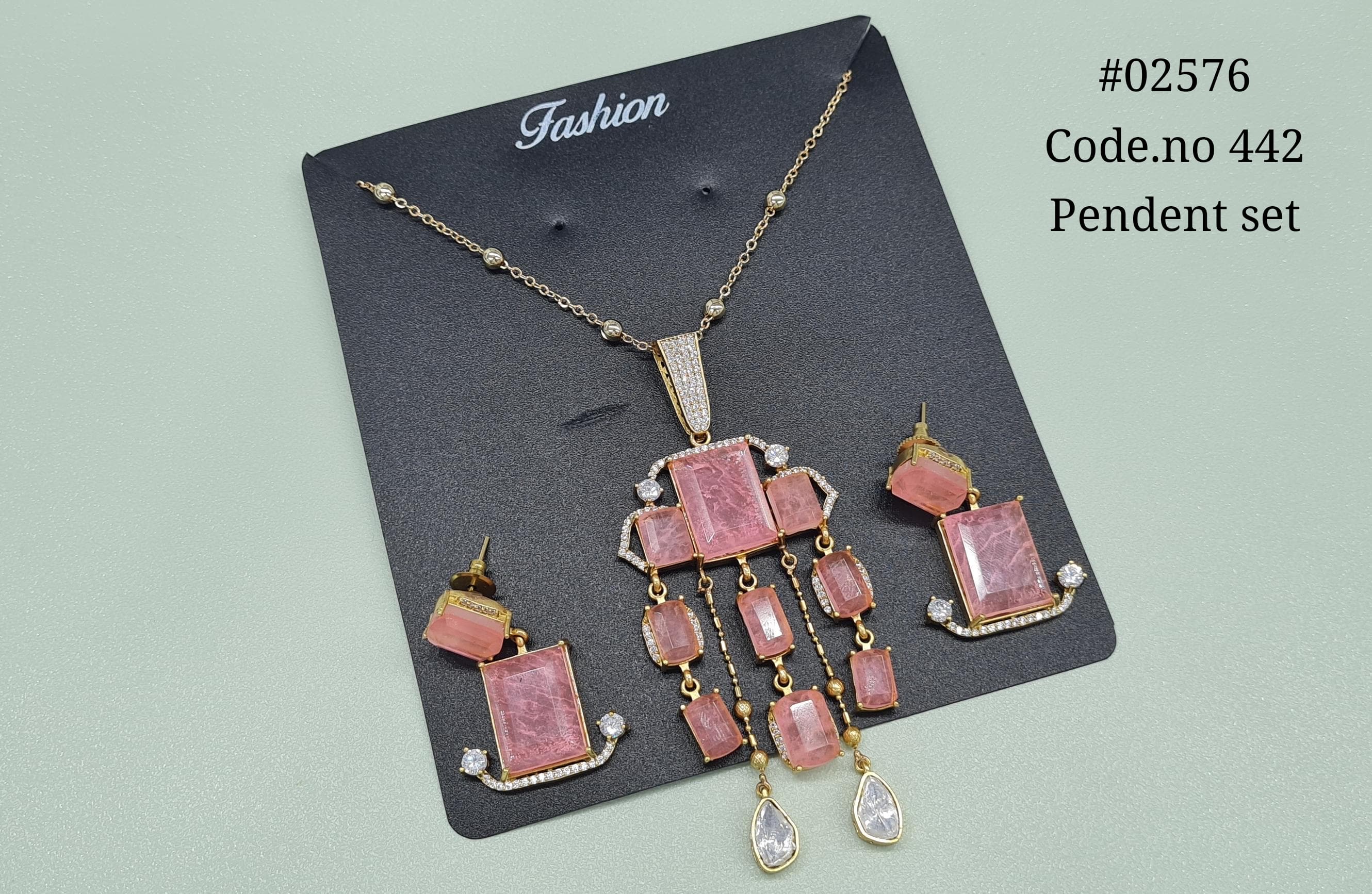 Kundan pendant 02576 - 6