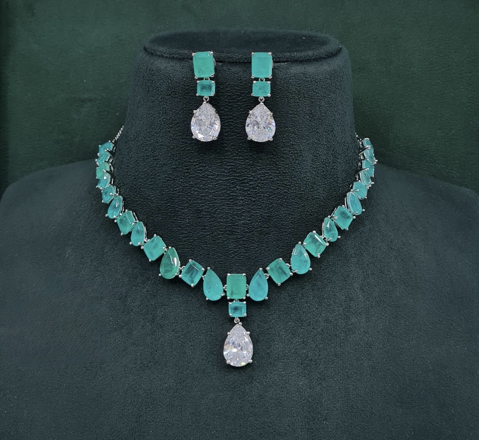Cz Necklace 10097 - 5