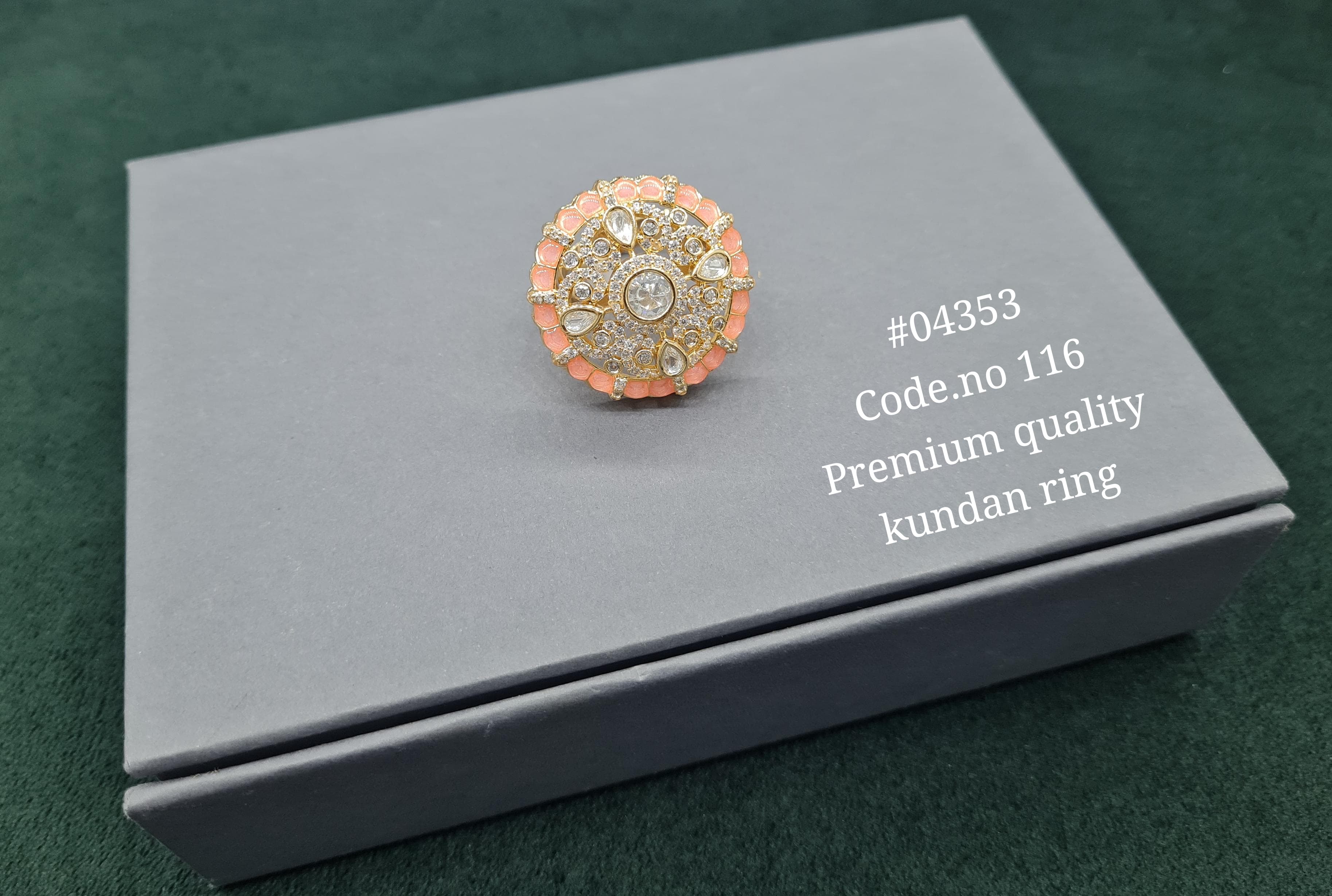 Kundan Fingerring 04353 - 4