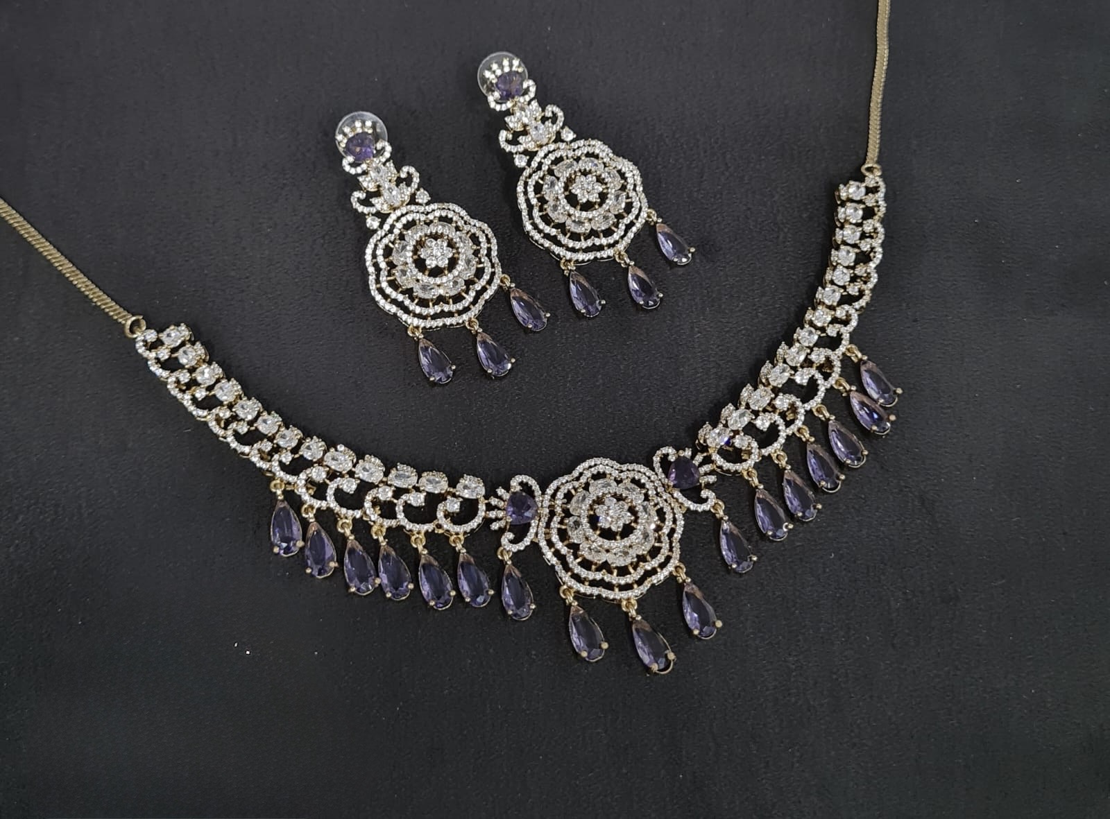 Cz Necklace 10974 - 12