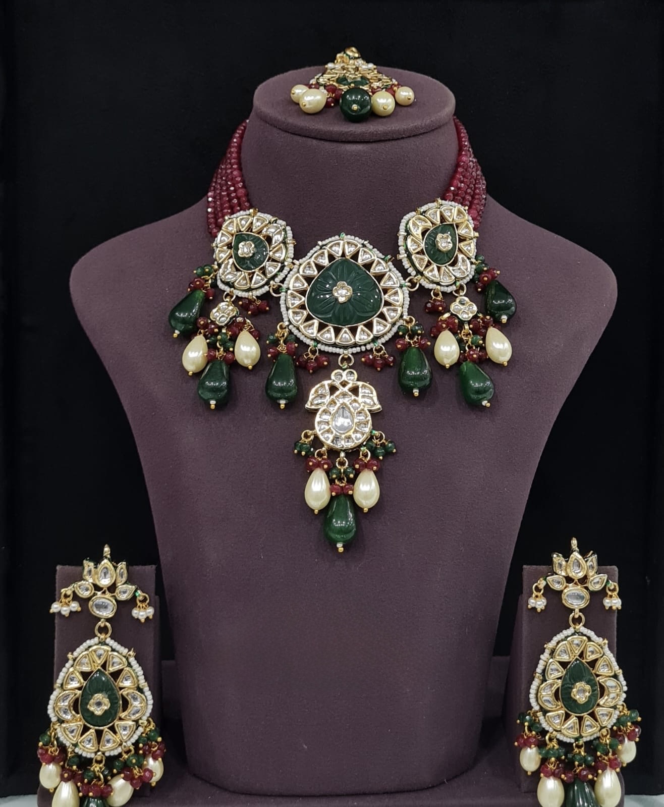 Meenakari Necklace 10707 - 3