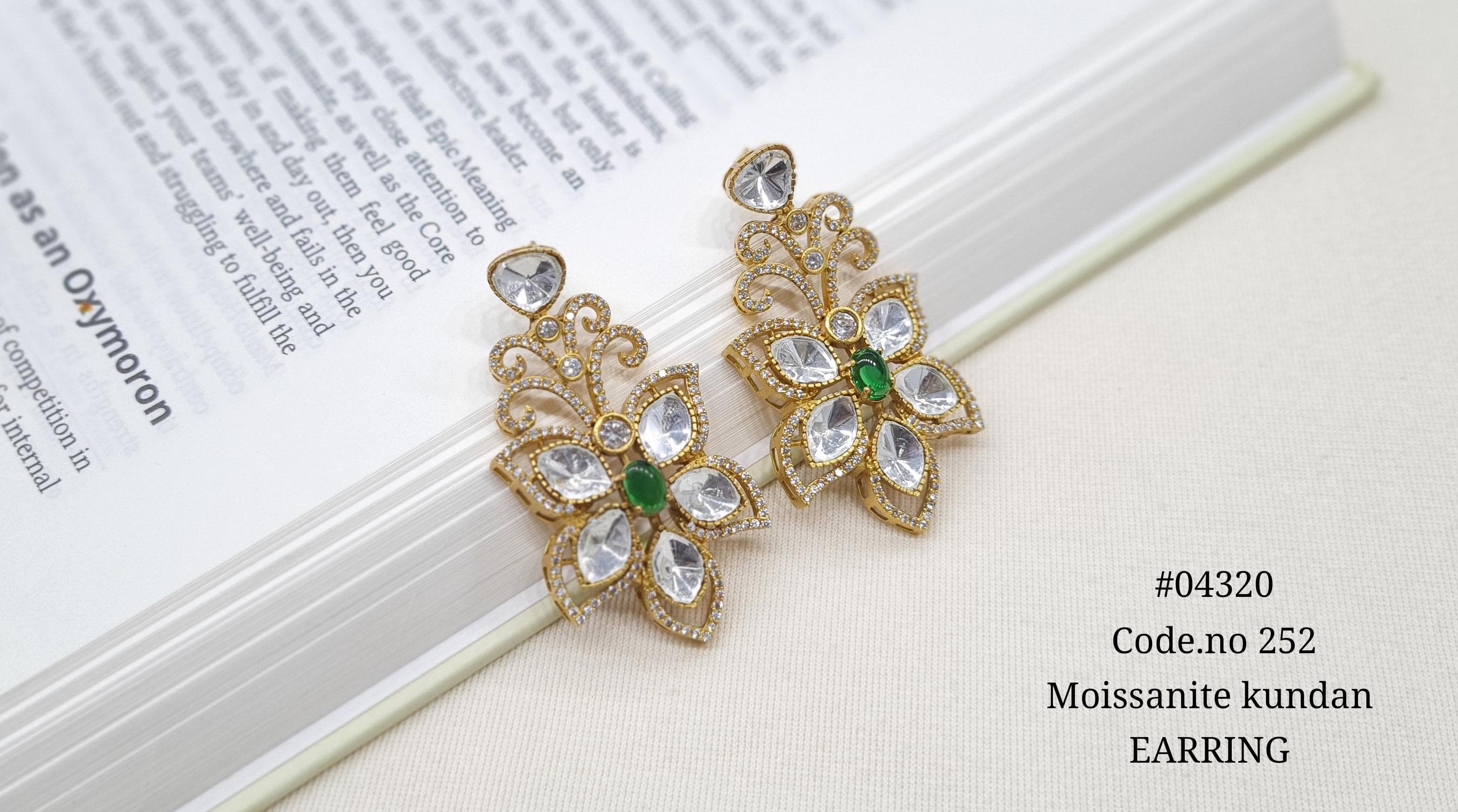 Kundan Earring 04320