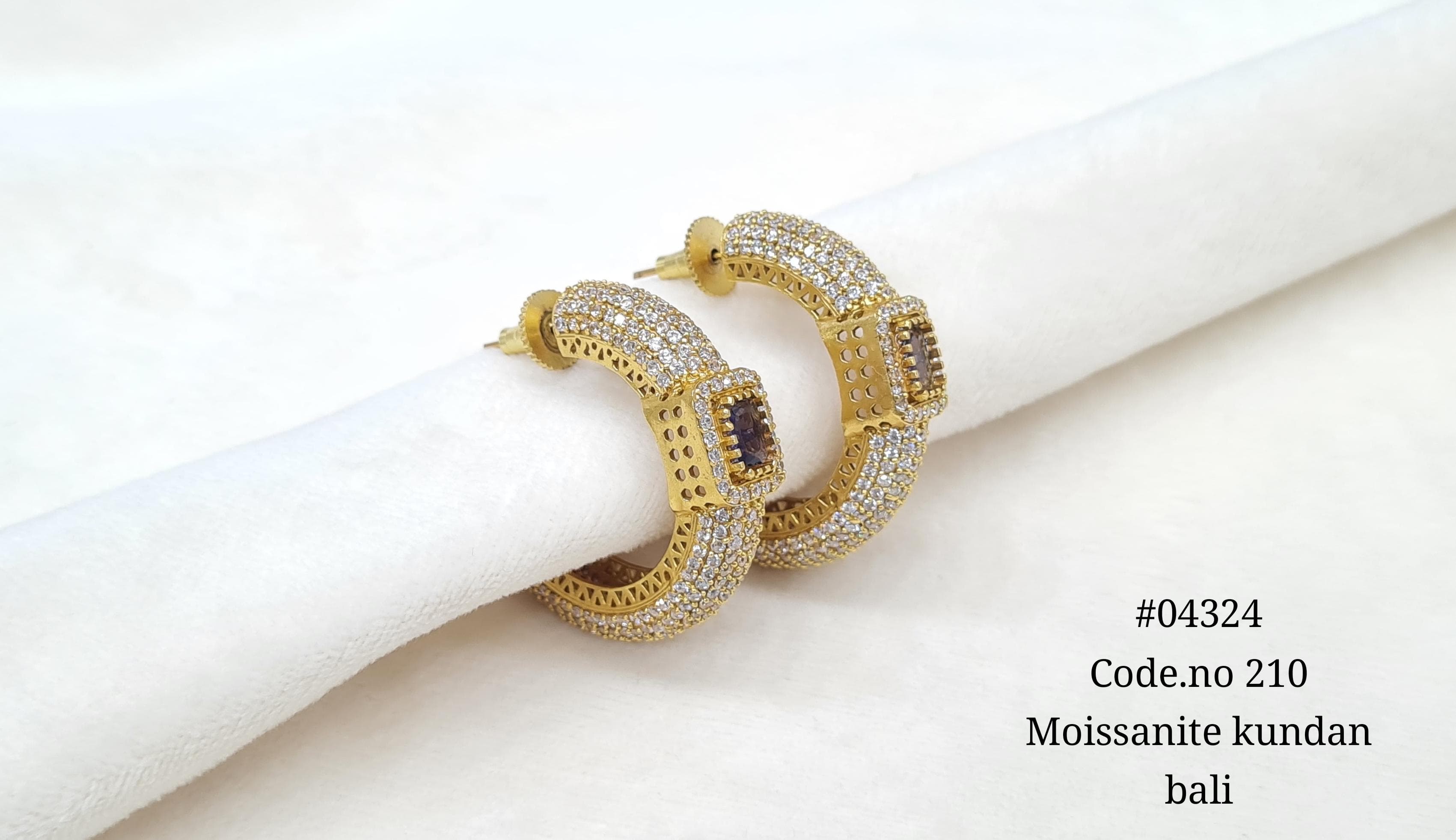 Kundan Earring 04324 - 4