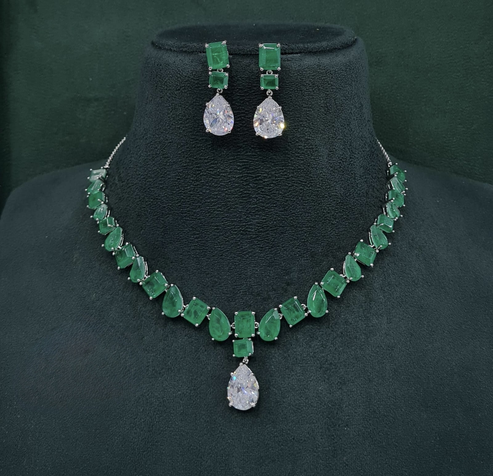 Cz Necklace 10097 - 8