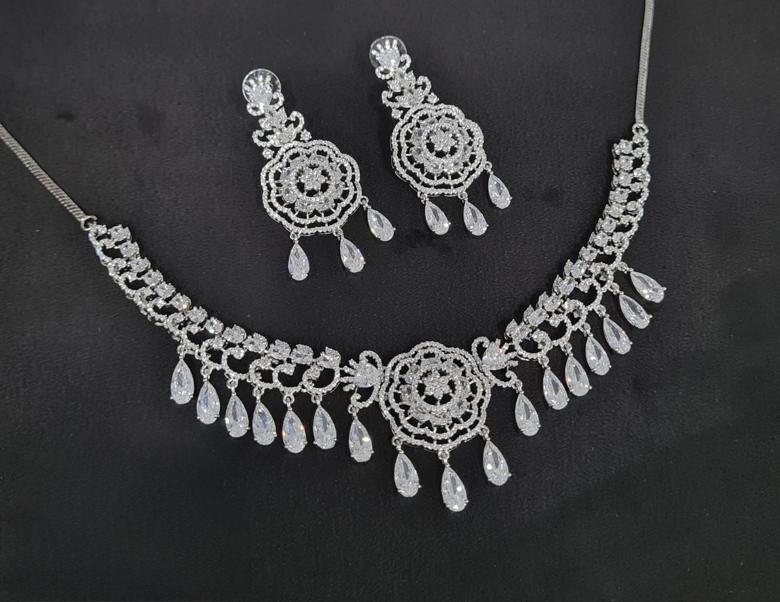 Cz Necklace 10974 - 4