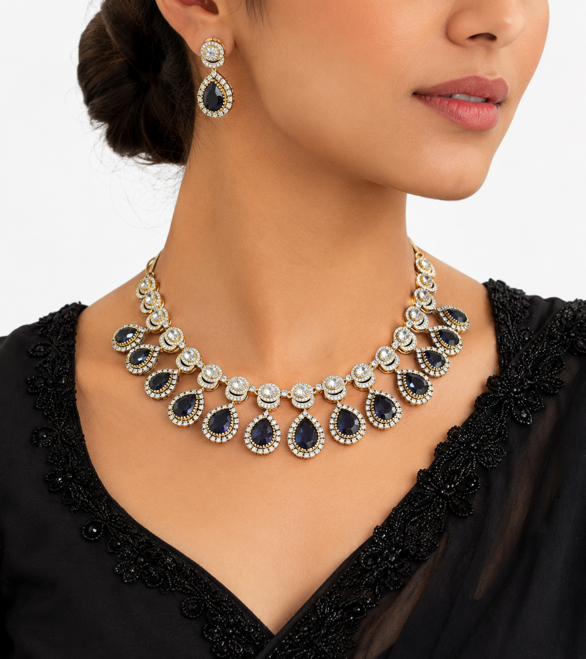 Cz Necklace 11646 - 15