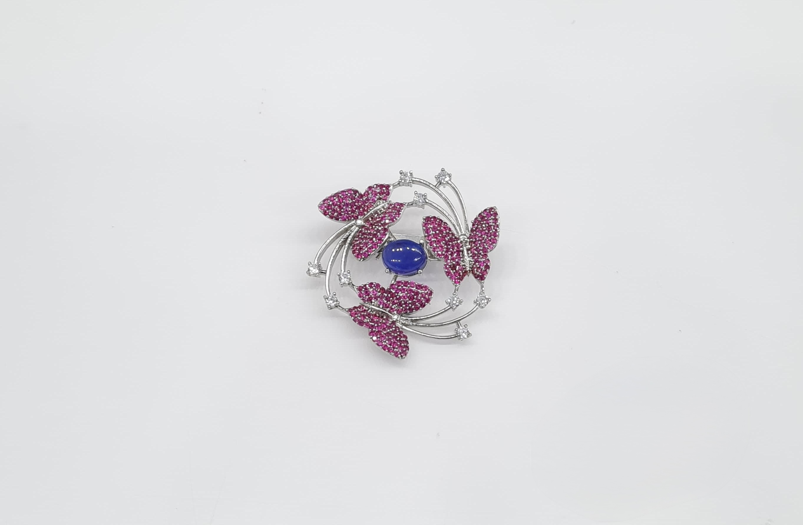 Cz Brooch 10571 - 44