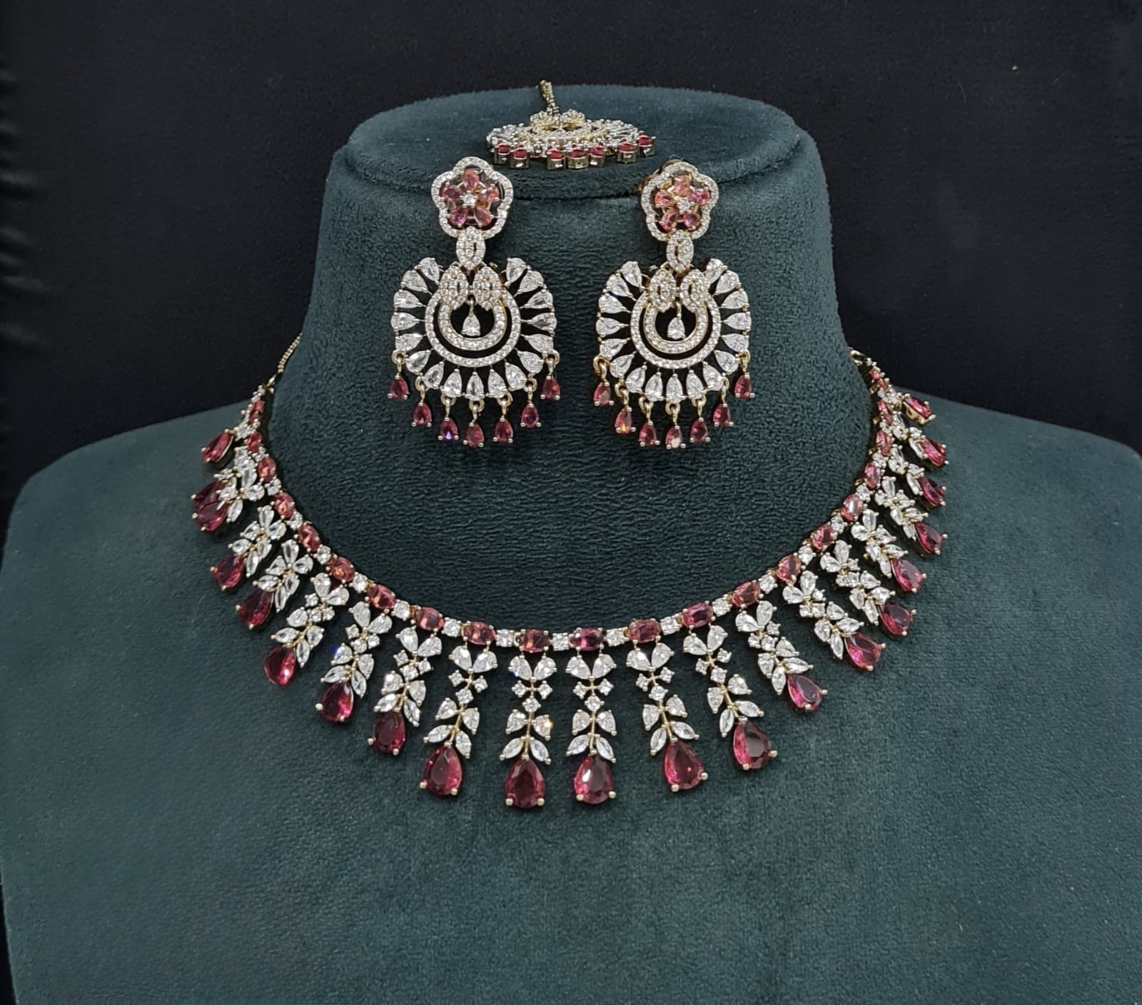 Cz Necklace 10256 - 13