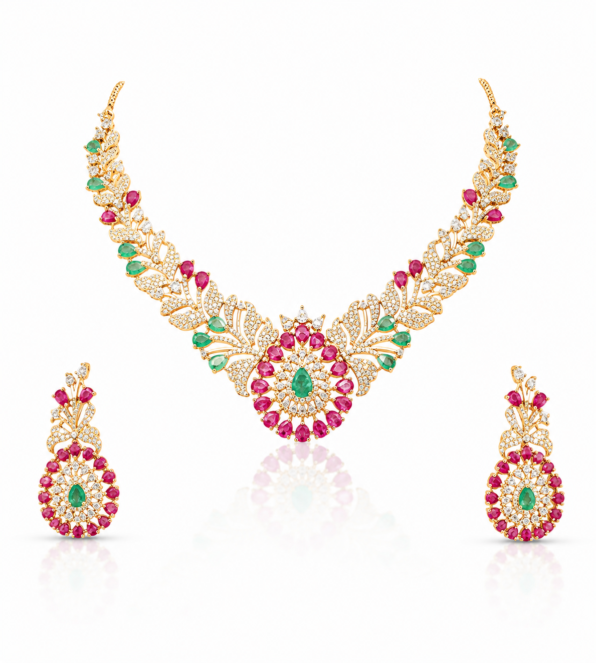 Cz Necklace 10626