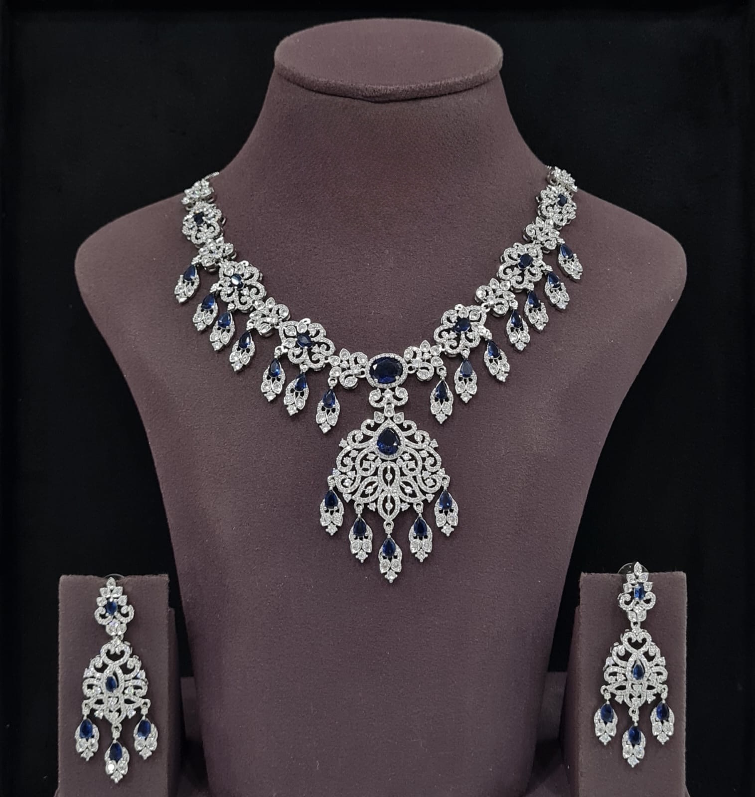 Cz Necklace 11651 - 8