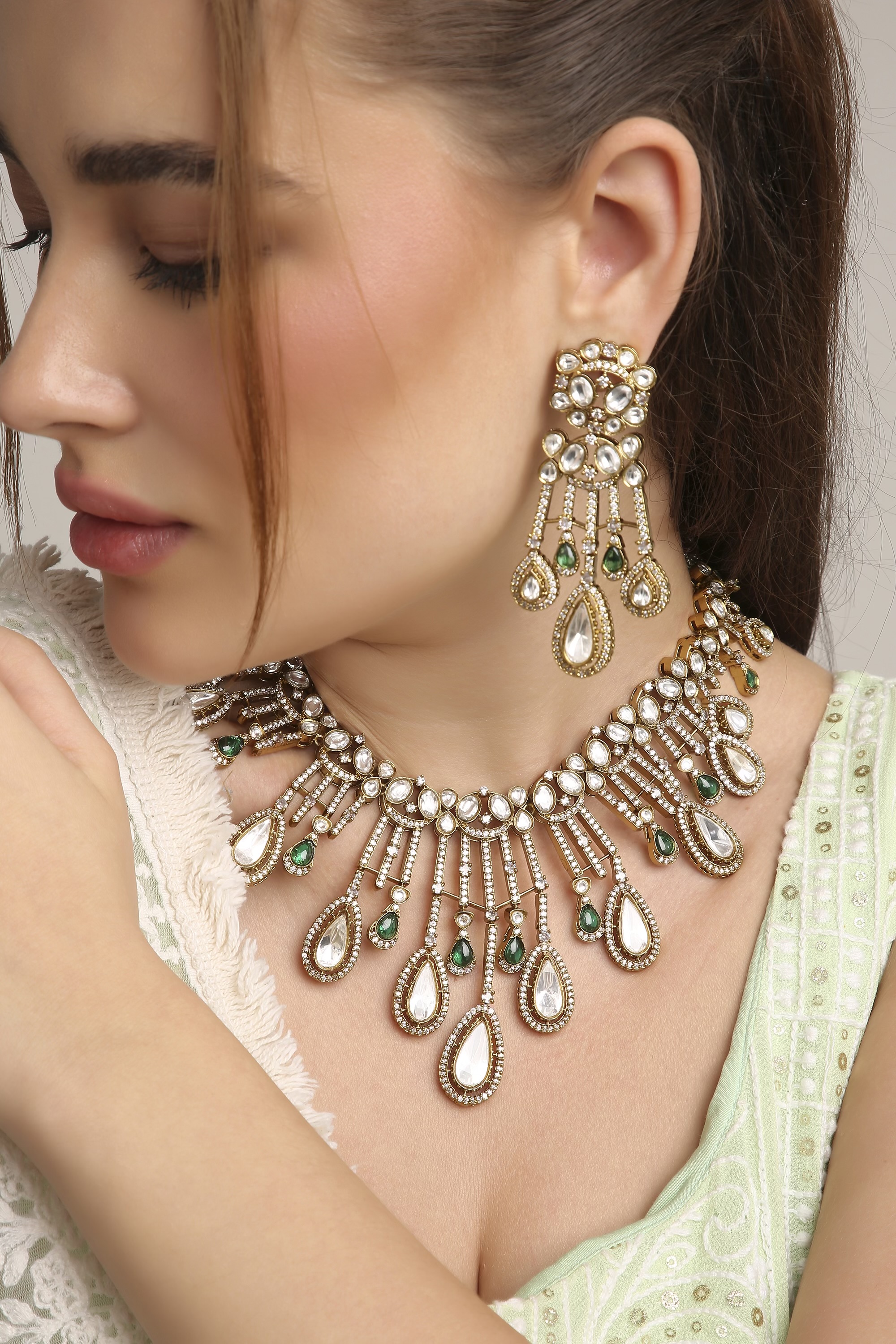 Kundan Necklace 11179 - 2