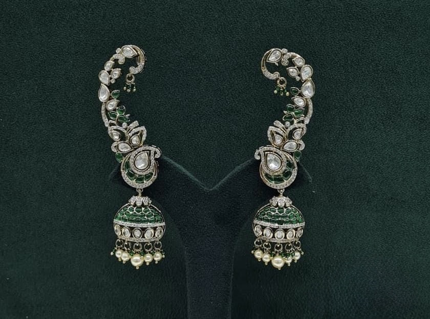 Kundan Earcuff 09381 - 5