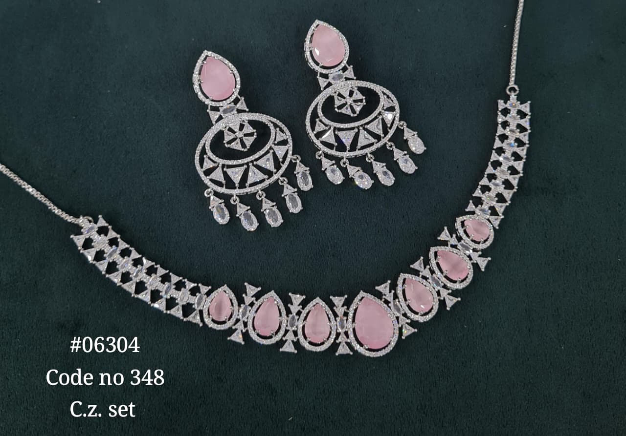 Cz Necklace 06304 - 10