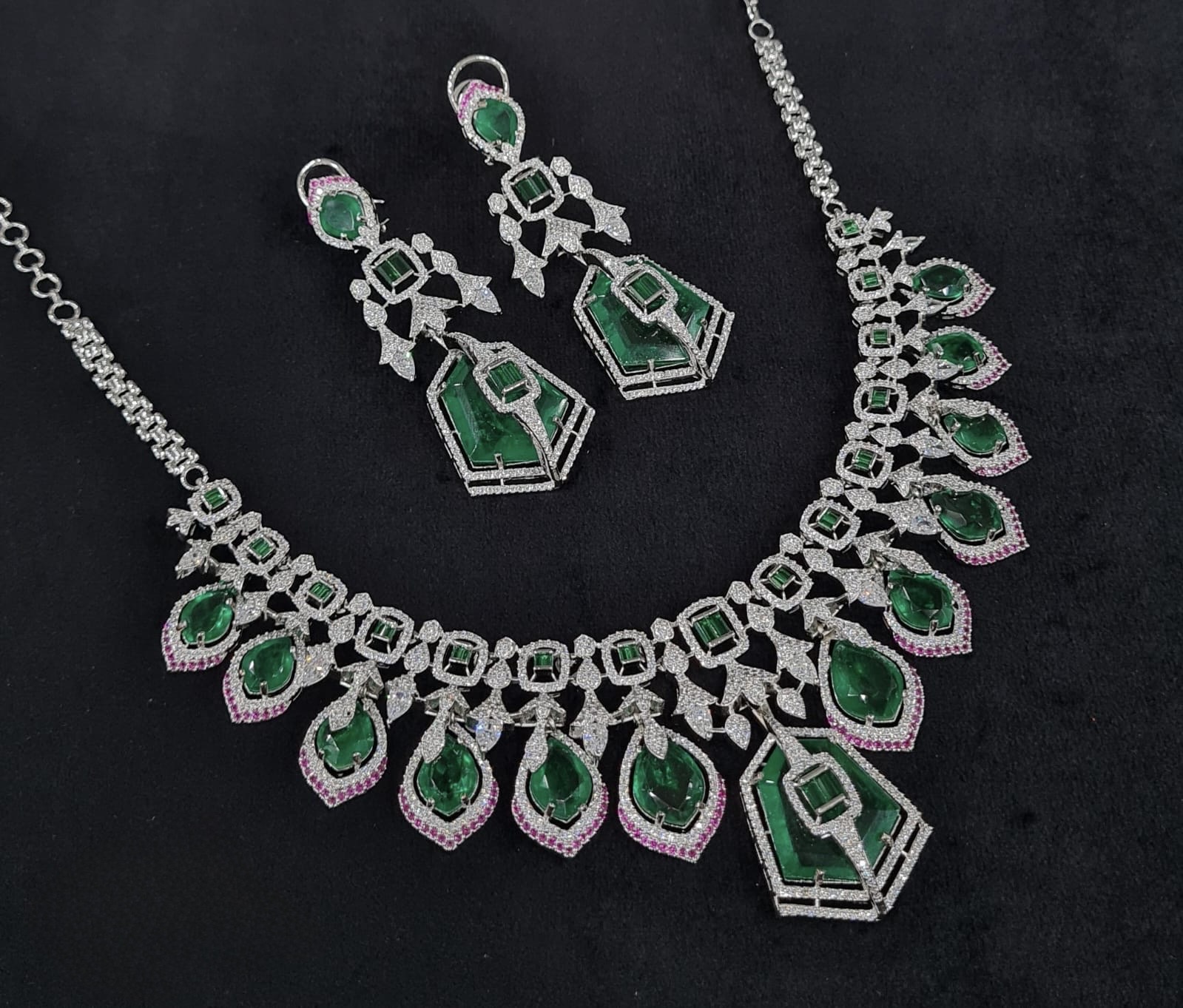 Cz Necklace 10585 - 3