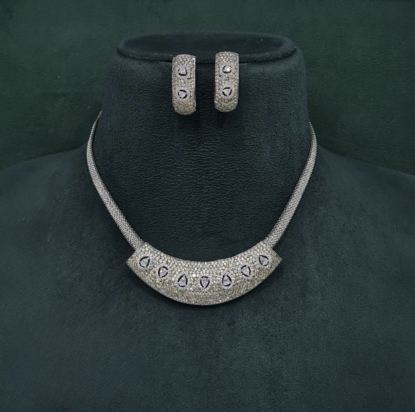 Cz Necklace 10107 - 4