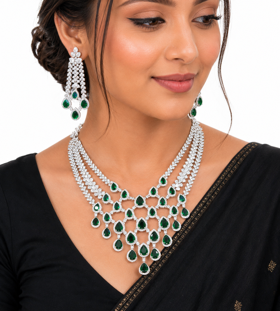 Cz Necklace 11426 - 13