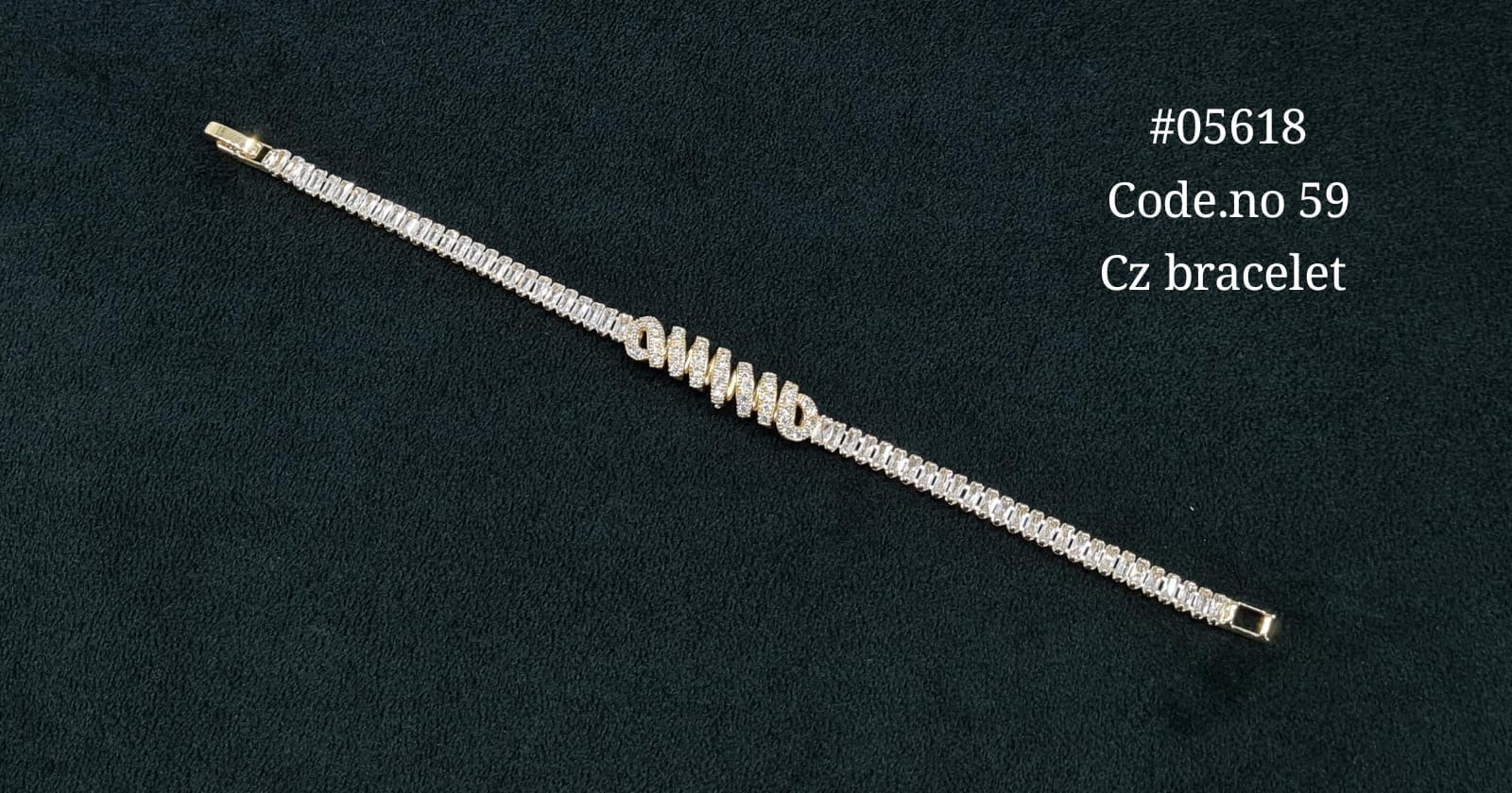 Cz Bracelet 05618