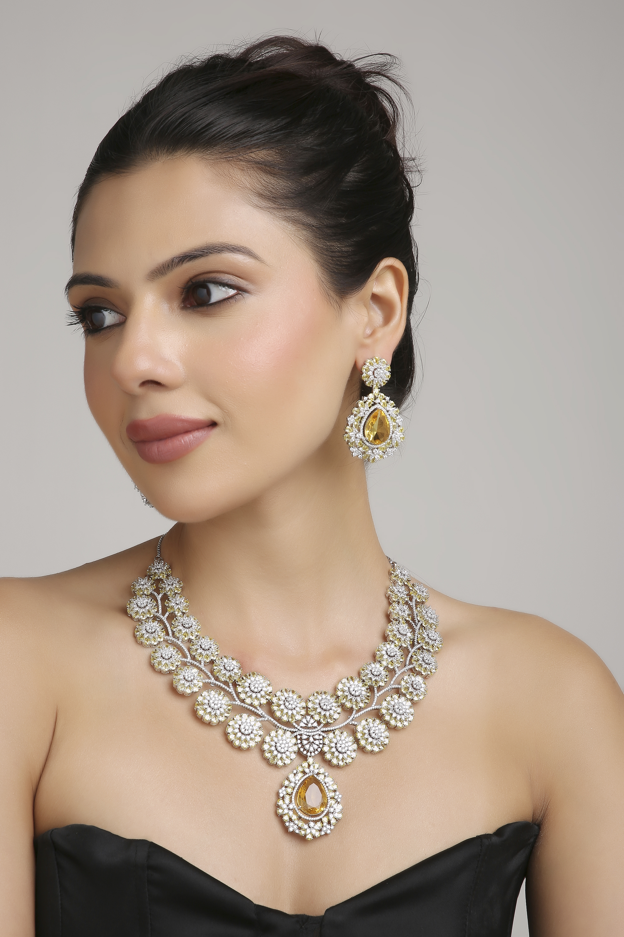 Cz Necklace 06270 - 11