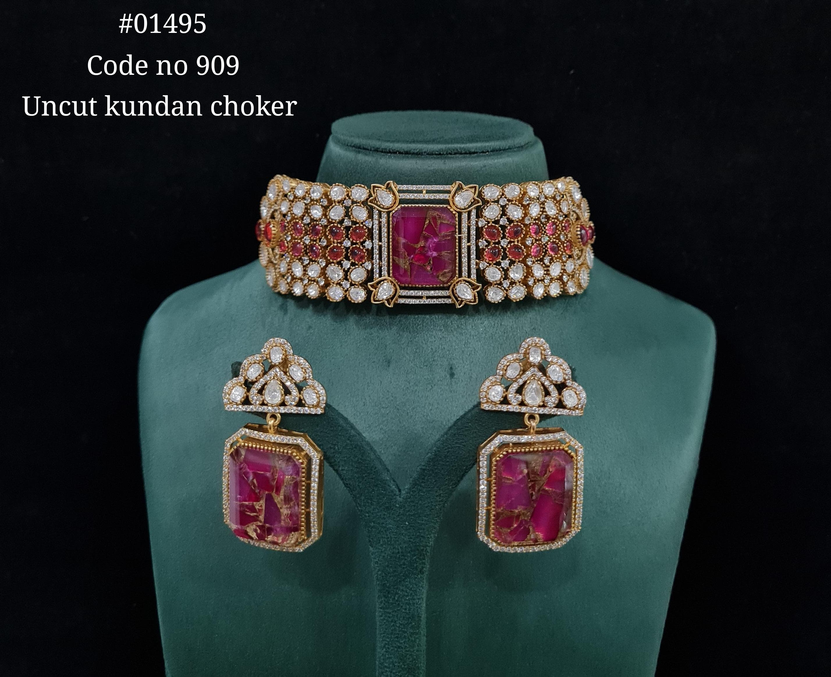 Kundan choker 01495