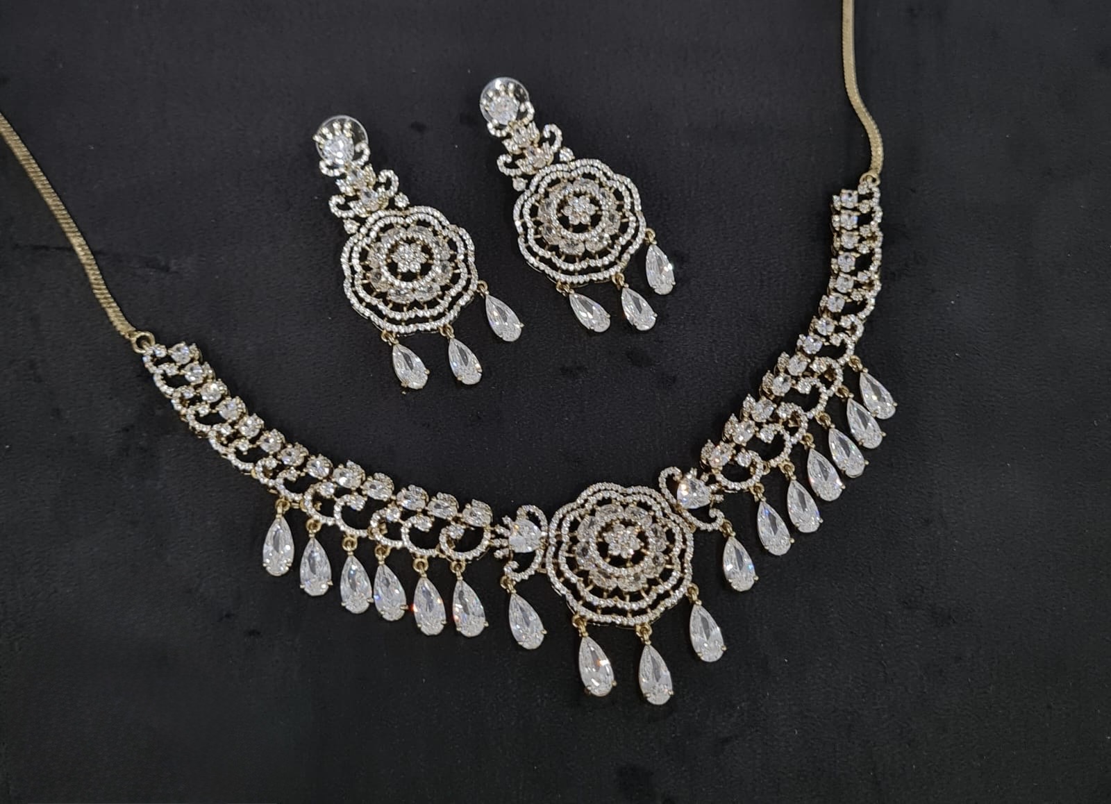 Cz Necklace 10974 - 7