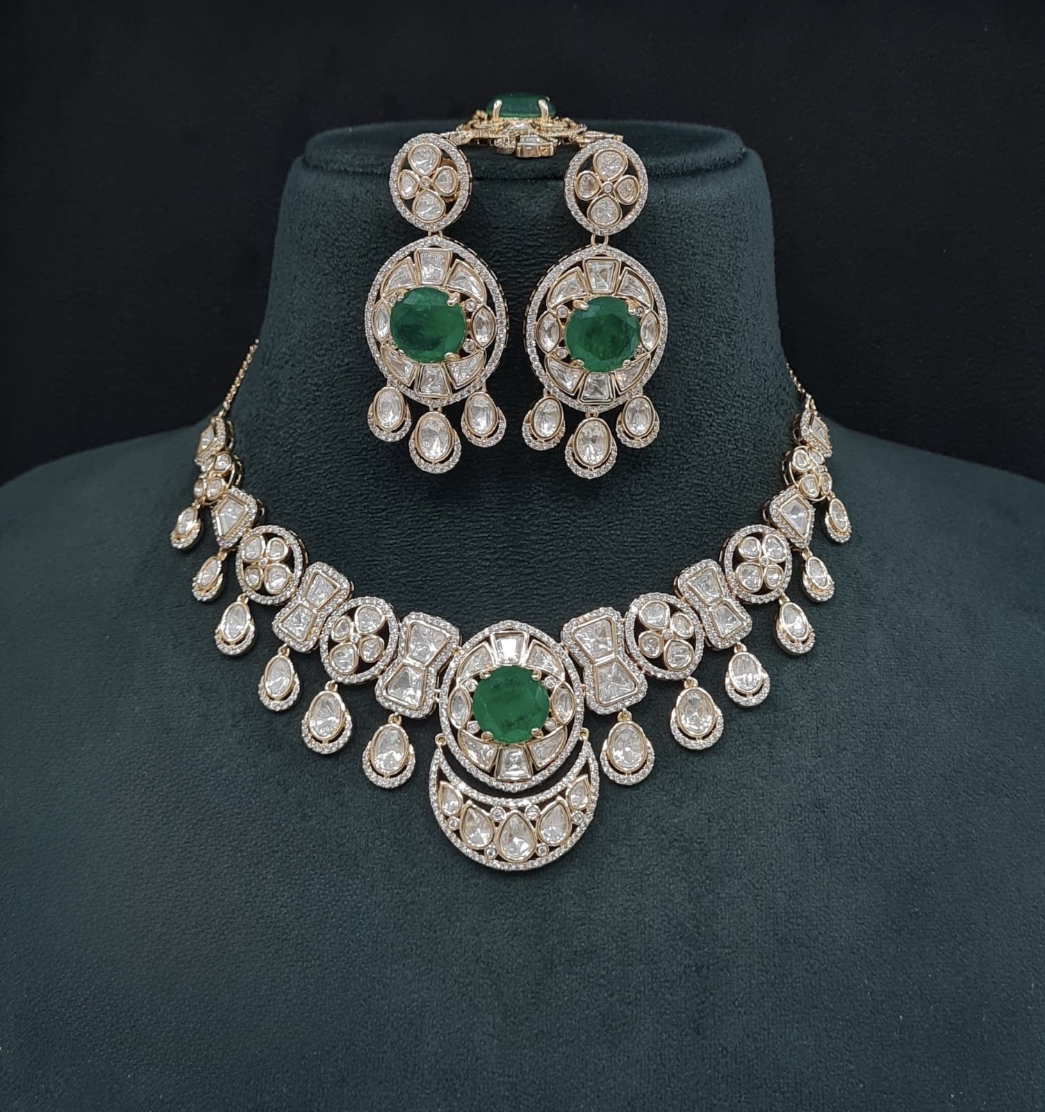 Kundan Necklace 08959 - 5