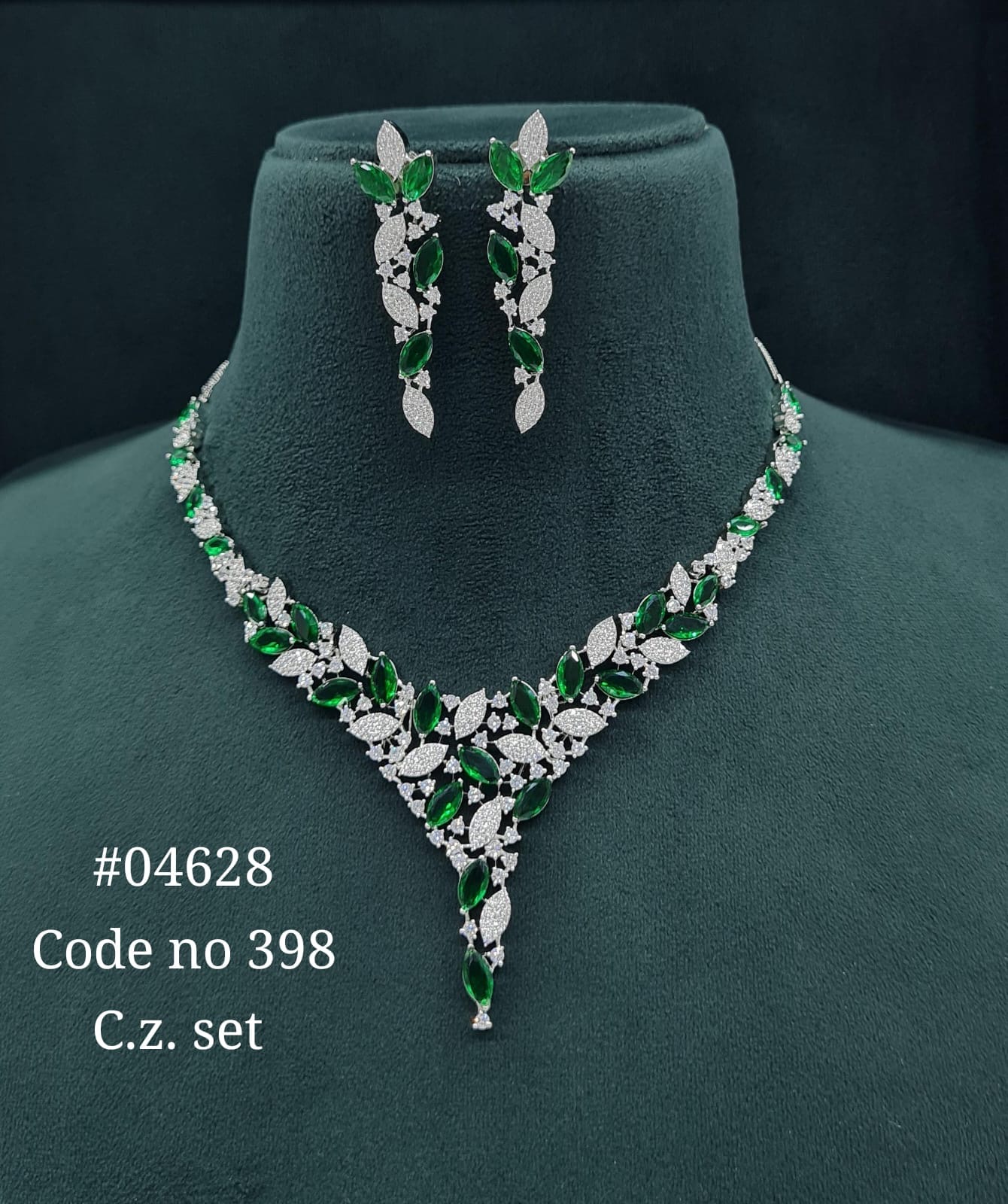 Cz Necklace 04628 - 6