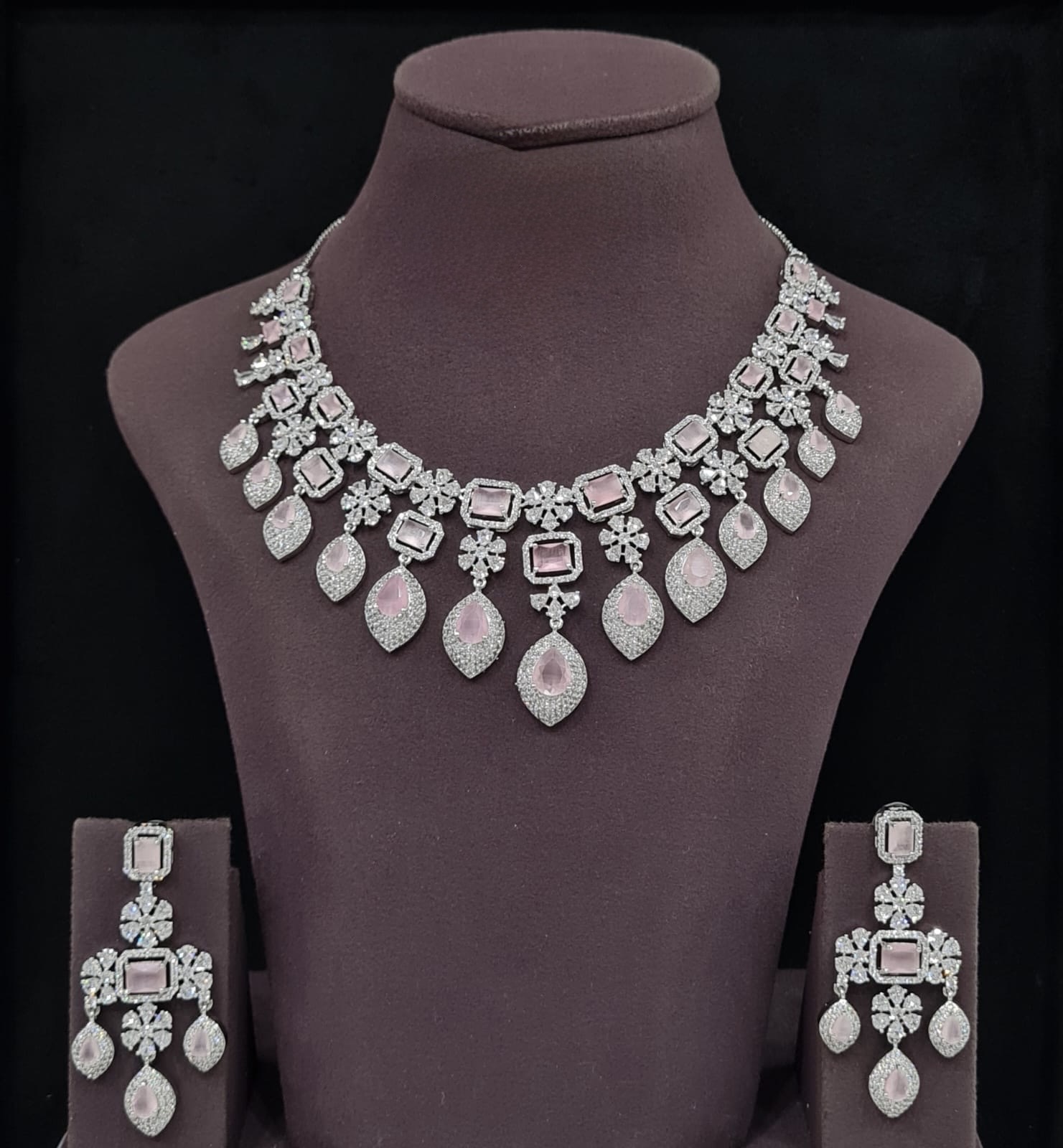Cz Necklace 11649 - 4