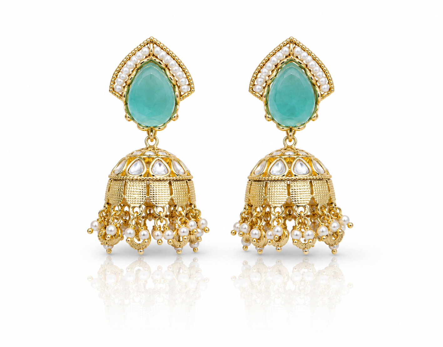 Kundan Jhumki 04637 - 6