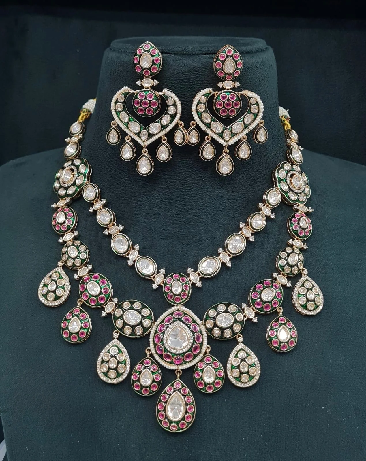 Kundan Necklace 07010 - 2