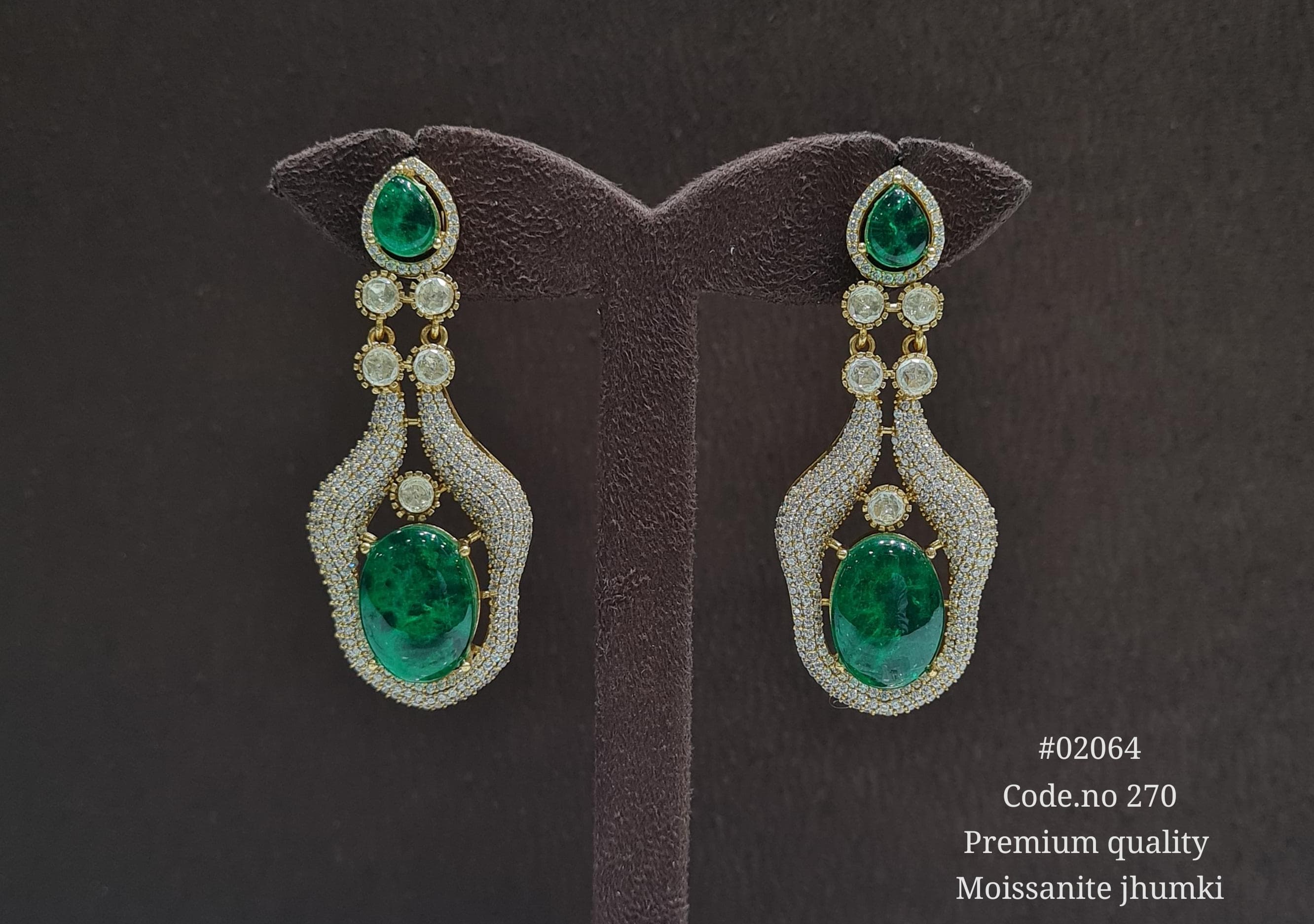 Doublet Kundan Earings 02064