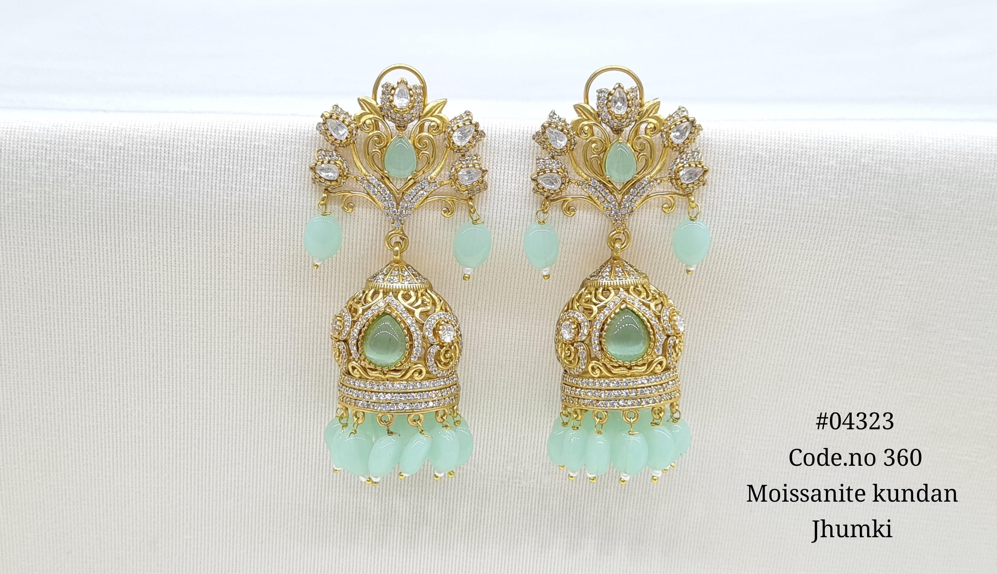 Kundan Jhumki 04323 - 4
