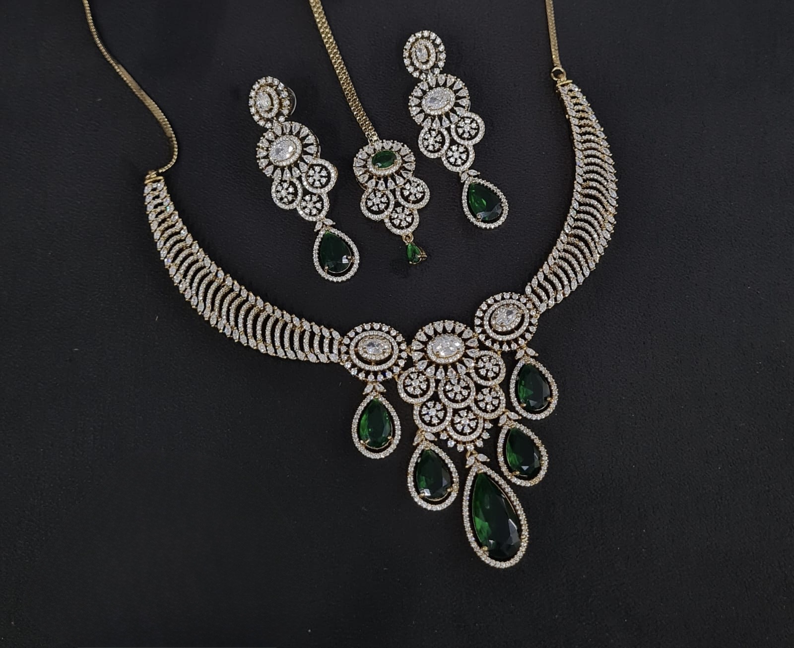 Cz Necklace 10257 - 10
