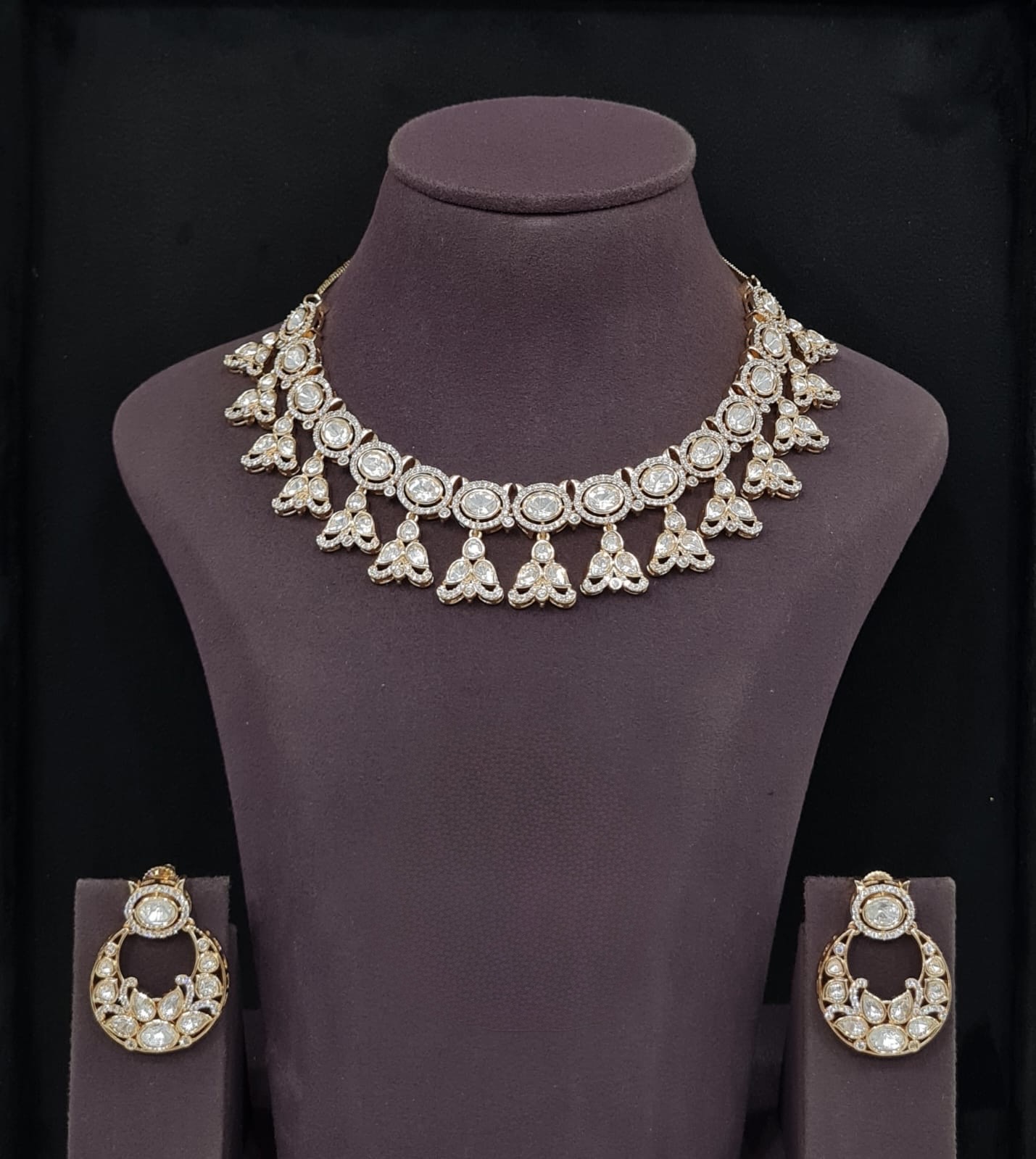 Kundan Necklace 11008 - 3