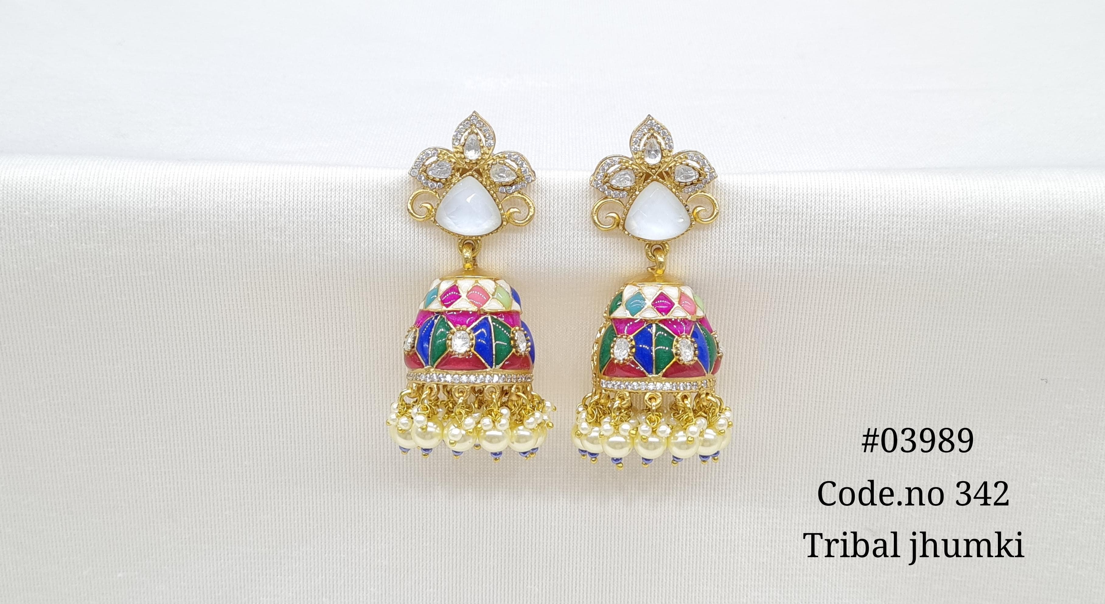 Kundan Jhumki 03989 - 6