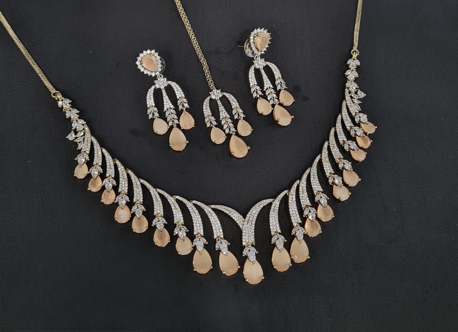 Cz Necklace 10640 - 10
