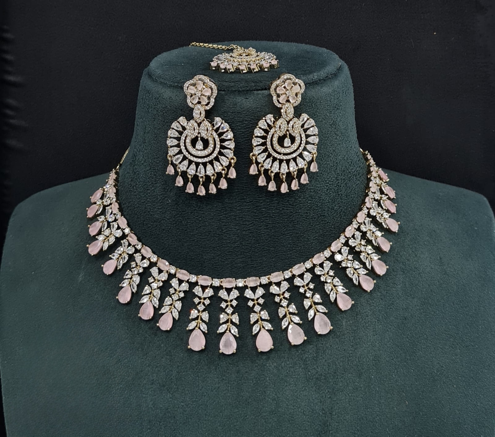 Cz Necklace 10256 - 12