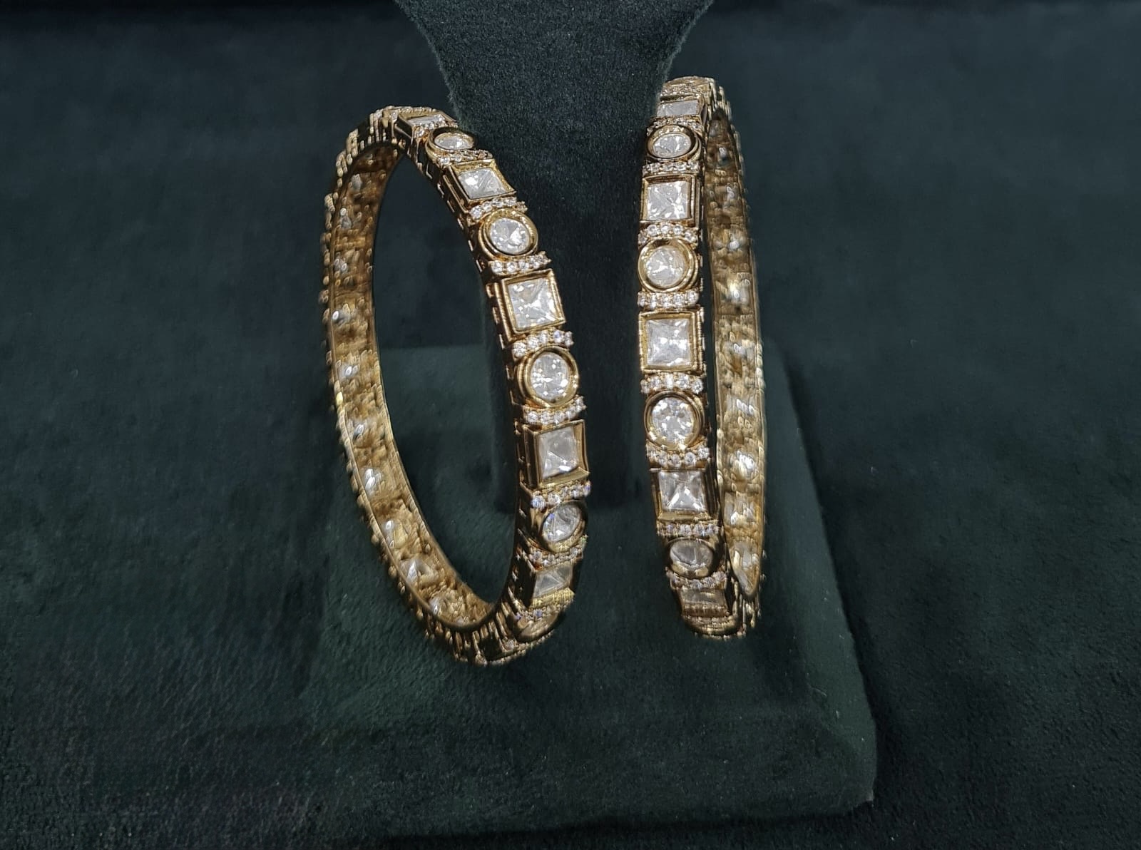 Kundan Bangles 07937