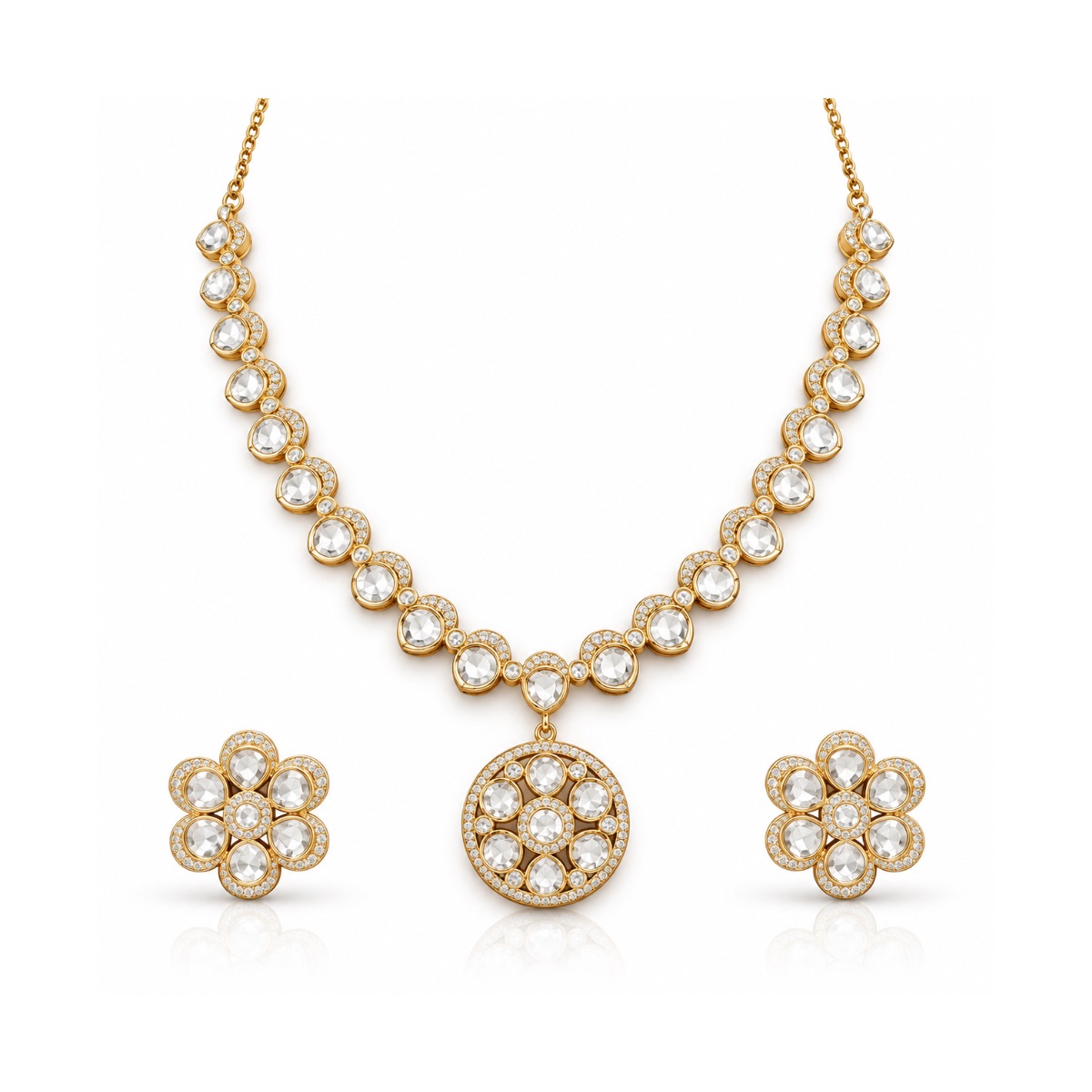 Kundan Necklace 12036